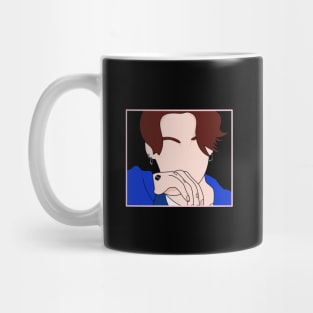 K-POP BOY FLAT DESIGN DAEBAK FANART Mug